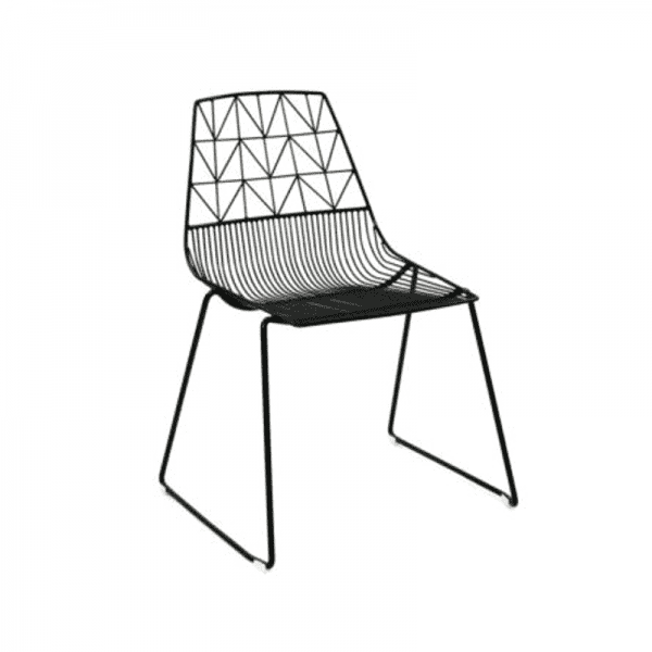 black bespoke chair