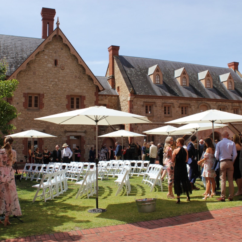 South Australian Museum wedding Wedding Hire Adelaide museum courtyard