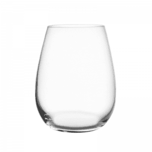 Stemless Glass 360ml event hire