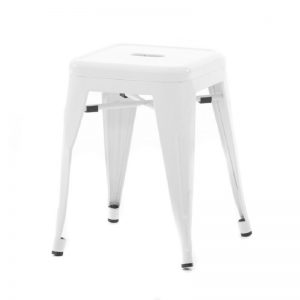 tolix cafe stool white event hire