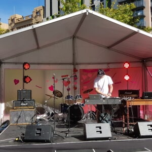 Stage cover