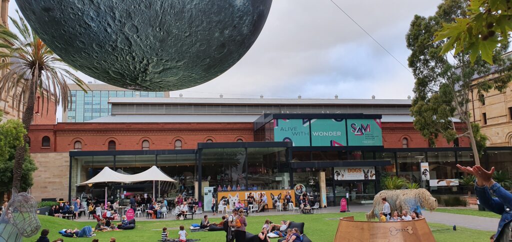 Party Hire Adelaide - Community event on Museum Lawns