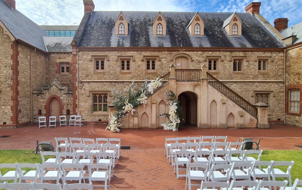 Wedding Hire Adelaide - SA Museum, middle lawns
